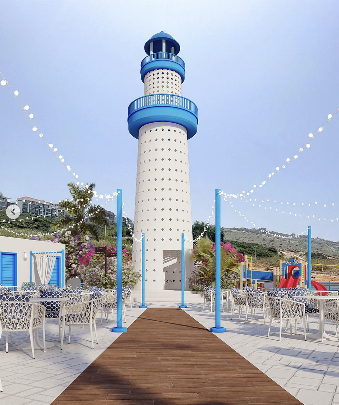 فانوس فيلدج قرية يونانية